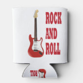 rock and roll guitarra electrica roja 缶クーラー (裏面)
