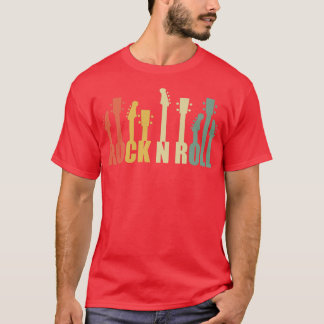Rock and Roll Guitars Acoustic Guitars musician Ro Tシャツ