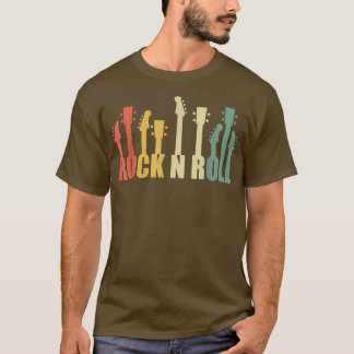 Rock and Roll Guitars Acoustic Guitars musician Ro Tシャツ