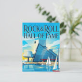 Rock and Roll Hall ポストカード (スタンド正面)