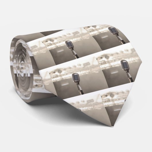 Rock And Roll Microphone ネクタイ (ロール)