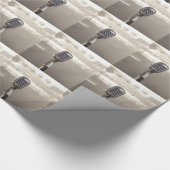 Rock And Roll Microphone ラッピングペーパー (コーナー)