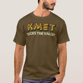 Rock And Roll Music KMET Rocks The Valley 1974  Tシャツ