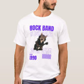 Rock Band Tシャツ (正面)
