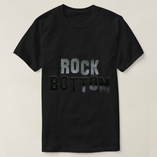 ROCK BOTTOM T-Shirt.png Tシャツ (デザイン正面)