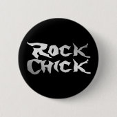 Rock Chick 缶バッジ (正面)