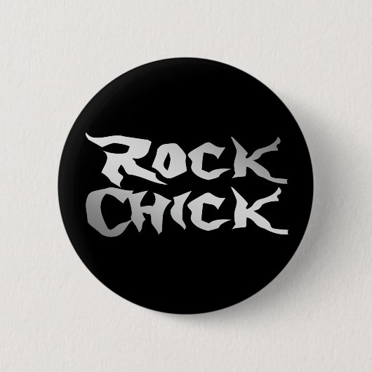 Rock Chick 缶バッジ (正面)