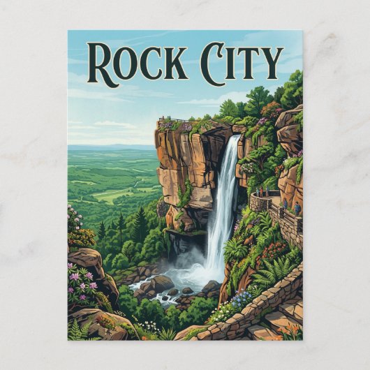 Rock City Gardens ポストカード (正面)