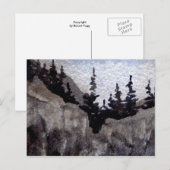 "Rock Cliff #1" Country Roadsはがき ポストカード (正面/裏面)