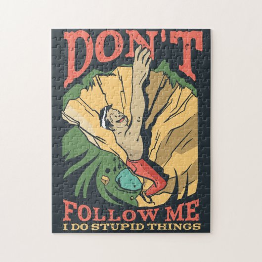 Rock Climber ジグソーパズル (縦)