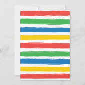 Rock Climbing Birthday Party Invitation 招待状 (裏面)