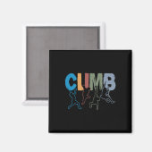 Rock Climbing Funny Bouldering Enthusiasts For Men マグネット (正面/裏面)