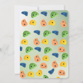 Rock Climbing Gym Adventure Birthday Invitation 招待状 (裏面)