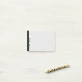 Rock Climbing Mountain Climber Silhouette ポストイット (デスク上)