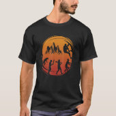 Rock Climbing  Mountain Climber Tシャツ (正面)