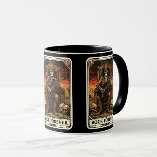Rock Forever Music Mug マグカップ (正面右)