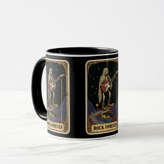 Rock Forever Music Mug マグカップ (正面左)