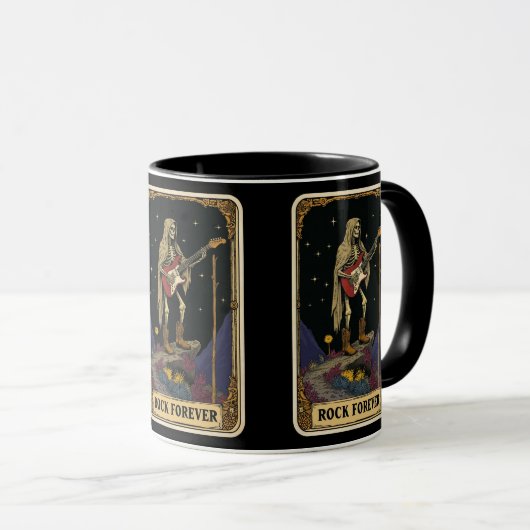 Rock Forever Music Mug マグカップ (正面右)