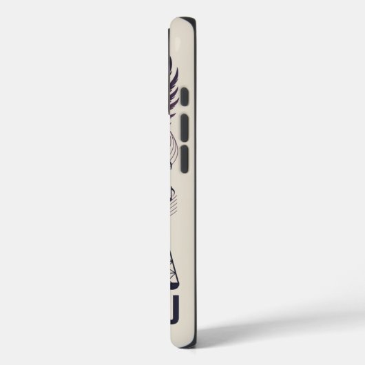 Rock Guitar Phoenix Rising iPhone Case Case-Mate iPhoneケース (裏面 / 左)