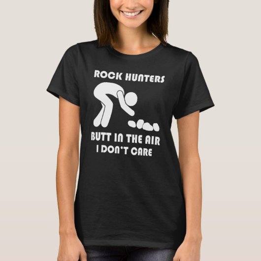 Rock Hunter Butt In The Air I Don't Care   Tシャツ (正面)