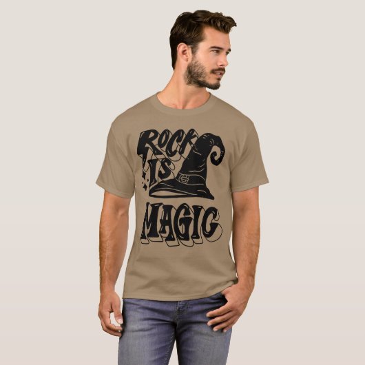 Rock is magic boy tシャツ (正面フル)