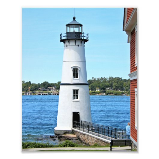 Rock Island Light house, New York 8x10フォトプリント フォトプリント (正面)