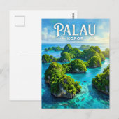 Rock Islands Palau ポストカード (正面/裏面)