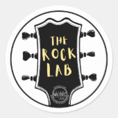 Rock Lab Tシャツ ラウンドシール (正面)