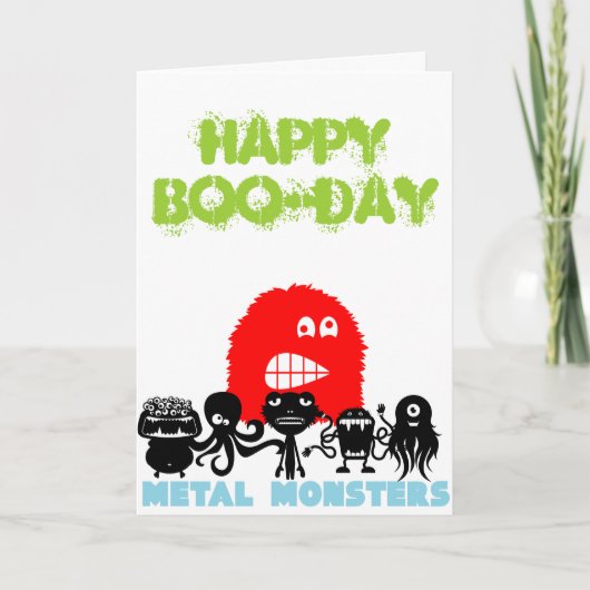 Rock=Life 「金属モンスター-幸せなブーイング日の」カード カード (正面)