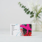 Rock=Life 「18歳未満お断りの」プロフィールカード 名刺 (スタンド正面)