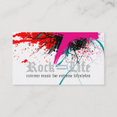 Rock=Life 「18歳未満お断りの」プロフィールカード 名刺 (裏面)