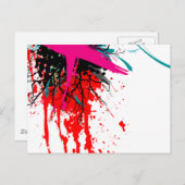 Rock=Life 「18歳未満お断りの」郵便はがき ポストカード (正面/裏面)