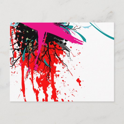 Rock=Life 「18歳未満お断りの」郵便はがき ポストカード (正面)