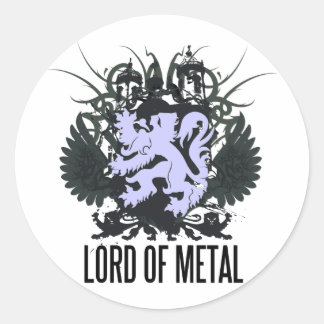 Rock=Life 'Lord of Metal Stickers' ラウンドシール
