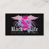 Rock=Life 「Trendskull」のプロフィールカード 名刺 (裏面)