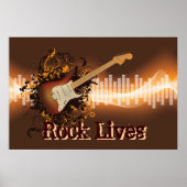 Rock Lives - Rock Music ポスター (正面)