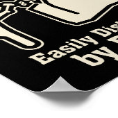 Rock Mineral Collector Easily Distracted By Rocks ポスター (角)