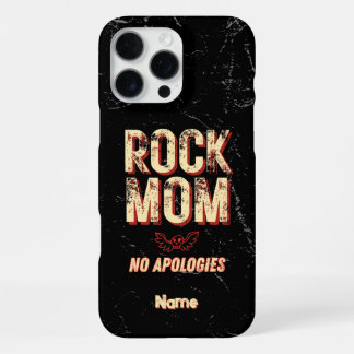 Rock Mom Gift Cool Mother's Day Rocker Mum iPhone 16 Pro Maxケース