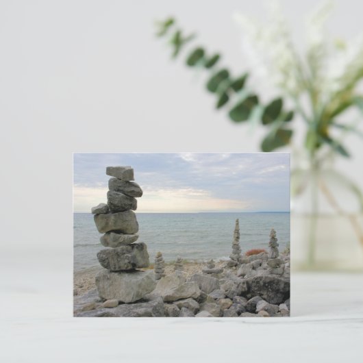 Rock Monuments of Mackinac Island, MI – はがき (スタンド正面)