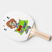 ROCK 'Nルー転がル 卓球ラケット (横)