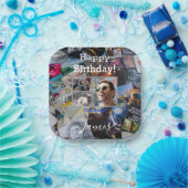 Rock-N-転がテーマ誕生日プレート- HAMbWG ペーパープレート (パーティー)