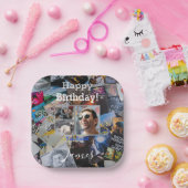 Rock-N-転がテーマ誕生日プレート- HAMbWG ペーパープレート (パーティー)