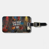 Rock ‘n’ Roll Electric Guitar Luggage Tag ラゲッジタグ (正面横)