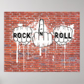 Rock-N-Roll Graffiti ポスター (正面)