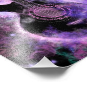 Rock N Roll Guitarフォトプリントロック絵画ズ フォトプリント (角)