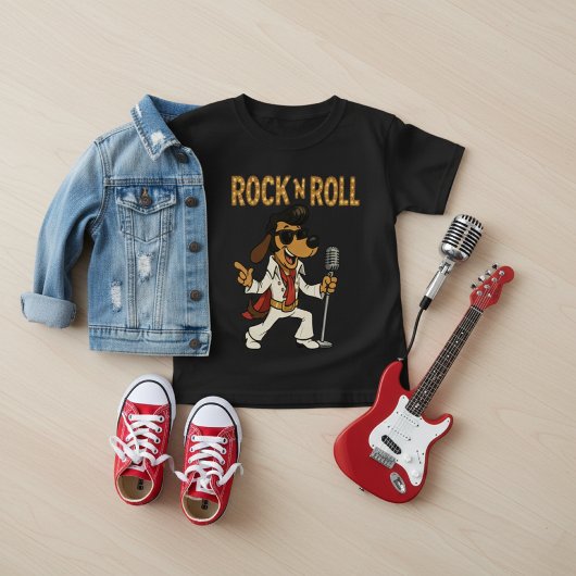 Rock 'n' Roll Hound Dog T-Shirt Tシャツ