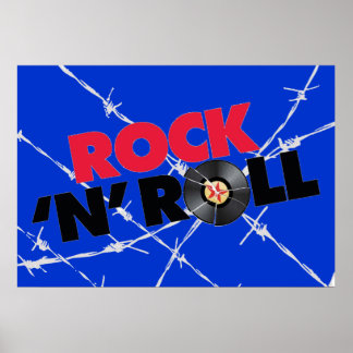 Rock N Roll Poster ポスター