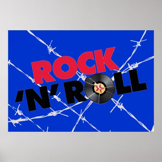 Rock N Roll Poster ポスター (正面)