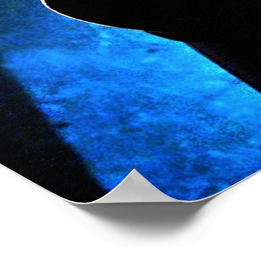 ROCK N ROLL SILHOUETTE POSTER #2.ロックオン！ ポスター (角)