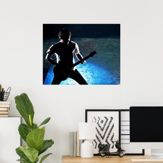 ROCK N ROLL SILHOUETTE POSTER #2.ロックオン！ ポスター (ホームオフィス)